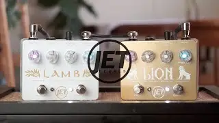 Jet Pedals LION and the LAMB Stacked DEMO