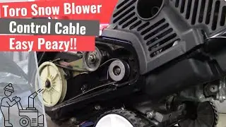 Toro Power Clear 721E Control Cable