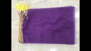 tubular mesh bag making machine