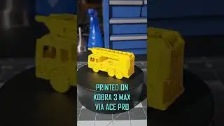 Polymaker HT PLA Ladder Truck #polymaker #anycubic #3dprinting #amazon #review