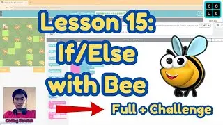Code.org Lesson 15: If/Else with Bee | Express Course 2024 | Code.org Answer