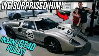 Taking A FAN For A RIDEALONG In My 1966 GT40! *EPIC REACTION*