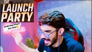 Snax Playing BGMI Launch Party 🚀 With Underdog Player&rsquo;s 😱 Best Opportunity For Underdogs Player&rsquo;s