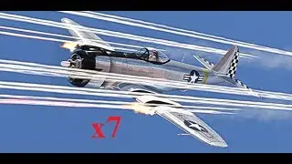 Multi strike x7 - Сбить семерых за 60 секунд. P-47D-28, Wathunder