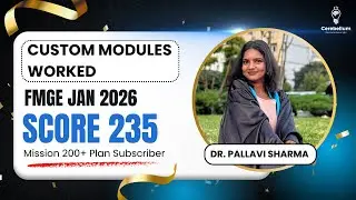 FMGE Topper Interview: 235 Marks | &lsquo;Late Night PYQ Saved Me!&rsquo; | Dr. Pallavi Sharma