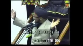1st Muharram 1434 Hijri Marifat e Imam (A.S) by Maulana Zaigham Rizvi