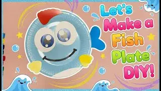 How to Make a Fish with a Paper Plate | Easy Kids Craft 🐠