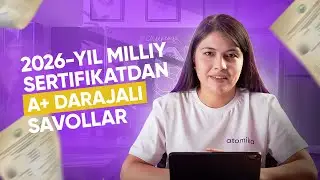 Bialogiya Milliy sertifikat top 3 savollar!