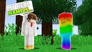 Telling Rainbow Steve my REAL name!