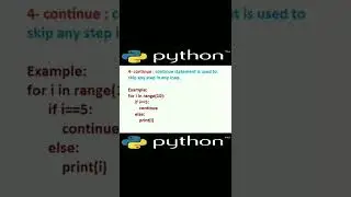 #python #pythonprogramming#python3  #devsnest.break and continue iteration keywords in python