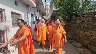 पन्ना जी में स्वामी श्रीसदानंदजी महाराज और श्रीमोहन प्रियाचार्य महाराज के सान्निध्य में शोभा यात्रा