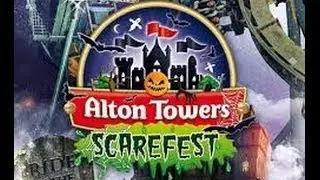 (OLD VIDEO) Fetchy Vlog | 25th October 2015 | Alton Towers Vlog | Scarefest Festival