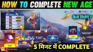How To Complete New Age Event Free Fire | in 5 Minutes  | How To Collect New Age Token | Free Reward