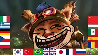 Teemo LAUGH in All Languages