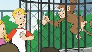 Family and Friends 3 class book/Story A naughty monkey! / bunleng mdk