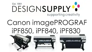 Canon imagePROGRAF iPF850 iPF840 iPF830 - Design Supply