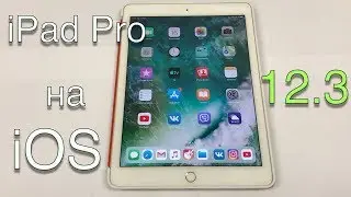Работа iPad Pro на iOS 12.3