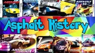 The full history of the Asphalt game from the developers of Gameloft