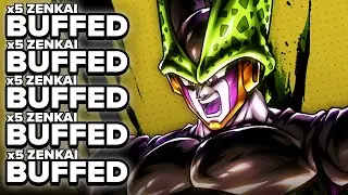 (Dragon Ball Legends) 5x Zenkai Buffed FREE YEL Perfect Cell