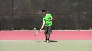 How to Feed the Tennis Ball Like a Pro (Rafael Nadal) in HD