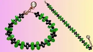 Simple & Stunning DIY Bracelet Design | How to Make a Beautiful Beaded Bracelet | Easy DIY Jewelry