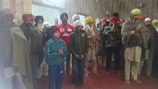 ਮਾਘ ਮਹੀਨੇ ਦੀ ਸੰਗਰਾਂਦ ਮਨਾਉਂਣ ਸਮੇ ਅਰਦਾਸ ਵਿੱਚ ਸ਼ਾਮਲ ਸੰਗਤਾਂ ਭਾਗੀਵਾਂਦਰ। ।