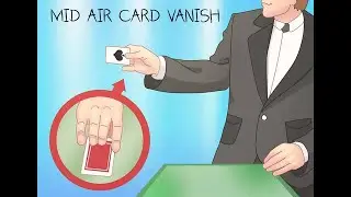 HOW TO DO CARD VANISH IN MID - AIR ( tutorial video )