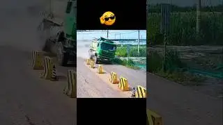 High-Speed Rig Drift Master Move⚡💥 nanaghehoi #truckdriver #automobile #lkw #fahrer #job