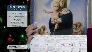 B2023_WILLIAM BOUGUEREAU WALL CALENDAR FOR 2023