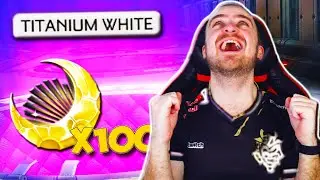 So I Opened 100 NEW *GOLDEN MOON* CRATES in Rocket League & Something INSANE Happened...