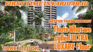 ULTRA LUXARY FLOOR | Adore Select Prima 3750SQFT Flat | Smart Homz | Faridabad properties | SEC 76