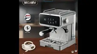 MDMV 20Bar 51mm Espresso Coffee Machine &ndash; Italian ULKA Pump, 1.6L Tank