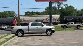 CSX 3130 Leads Massive Eastbound Freight with Mid-Train Helper in Long Beach, MS