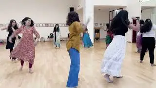 Group Garba dance