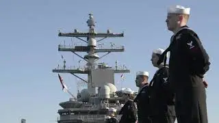 USS Ronald Reagan (CVN 76) returns to CFAY