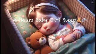 4 Hours of Baby Girl Sleeping 🧸 Peaceful Crib Sleep Sounds