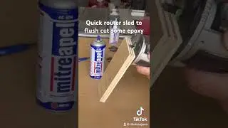 Quick mini router sled.