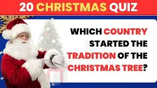 The ULTIMATE Christmas Quiz! 🎄🎁 | 20 Christmas Questions and Answers #shorts #christmas