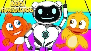 El Baile del Robot cancion infantil | Los Amiguitos Canciones Infantiles