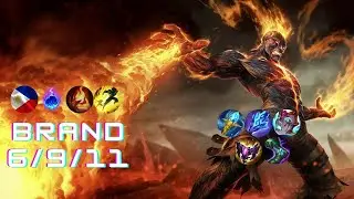 Best Brand Support Build To Carry The Game (Brand vs. Gragas Support)