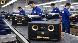 Inside the JBL factory: the JBL Authentics 200 speaker manufacturing process.