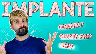 MEU IMPLANTE CAPILAR - Quanto custa? Dói? Aqui ou na Turquia? Carro Chefe responde