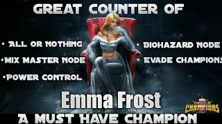 Emma Frost |A must have Champion| Marvel Contest of Champions