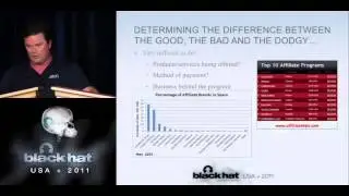 BlackHat 2011 - Affiliate Programs: Legitimate Business or Fueling Cybercrime ?