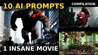 10 AI Video Prompts Turn Into 1 Insane Movie Compilation 🔔