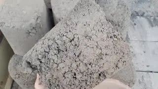 🖤charcoal flakes fully dry clay pot, floor crumbling🖤