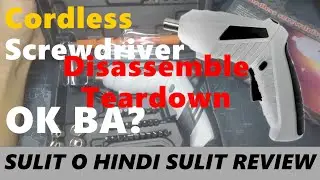 Cordless Scewdriver Disassemble Teardown