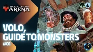 It's Showtime: Volo, Guide to Monsters 🌲💧 #01 - MTG Arena - Historic Brawl
