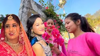 मरोड़ा से त्रुयुगीनारायण तक- दो दुल्हनों की जबरदस्त makeup journey ❤️😍| 