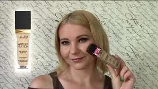 Тестирую тональную основу Wonder Match от Eveline Cosmetics//Полноценный обзор//Стоит ли покупать???